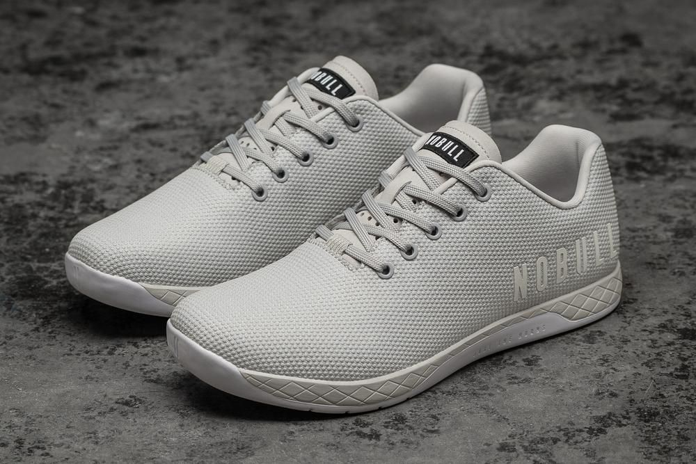 NOBULL Men's Moon Rock Training Shoes - Grey - Ireland (4510XZMUF)